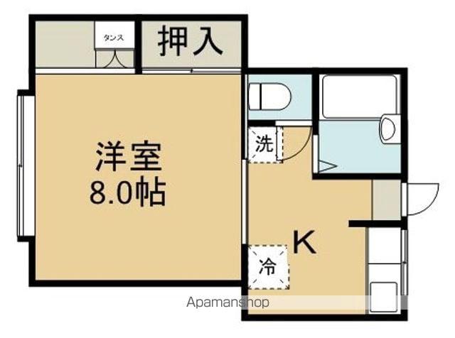 イートピア・サム(1K/2階)の間取り写真