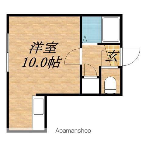 サンテミリオン弐番館(1K/2階)の間取り写真