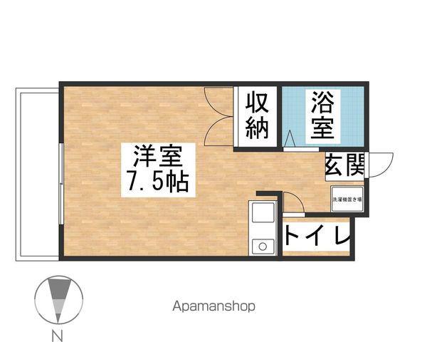 ドール新栄(ワンルーム/7階)の間取り写真