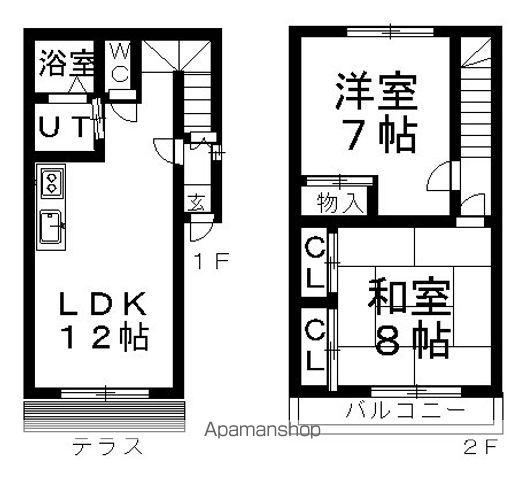 グリーンハウス(2LDK)の間取り写真