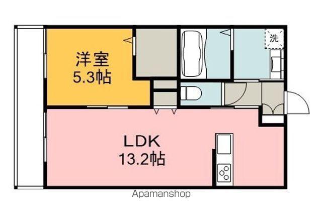 HEBEL MAISON 古市(1LDK/3階)の間取り写真