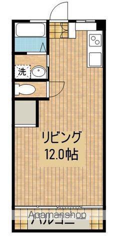 TOKIWA34ビル(ワンルーム/4階)の間取り写真