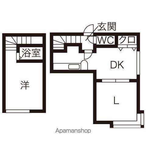 アメニティーライフ318(1LDK/1階)の間取り写真