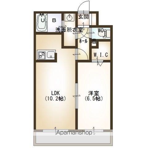 アヴァンティ(1LDK/3階)の間取り写真