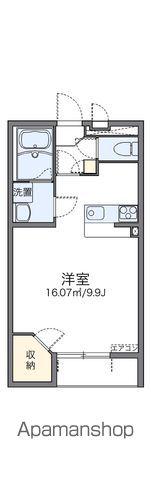レオネクストジュネスⅥ(1K/2階)の間取り写真