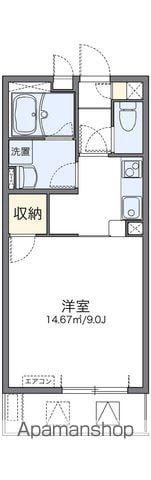 レオネクストエターナル(1K/2階)の間取り写真