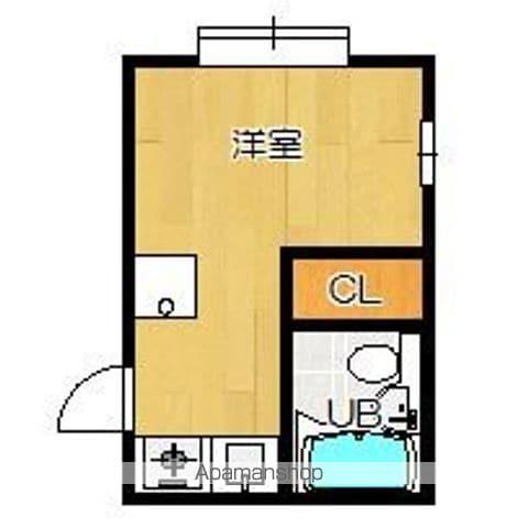 ニューエスト井尻Ⅱ(ワンルーム/1階)の間取り写真