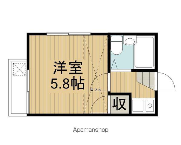 アヴァンセ阿佐ヶ谷(1K/2階)の間取り写真