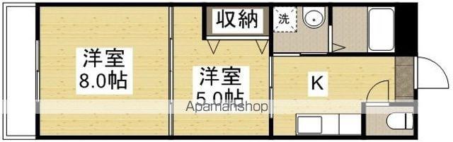 プレアール今(2K/3階)の間取り写真