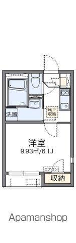 レオネクストフレシールコート(1K/1階)の間取り写真