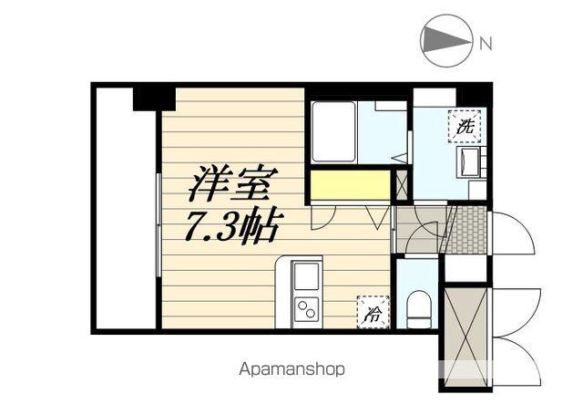 キルンズ紅葉(ワンルーム/3階)の間取り写真