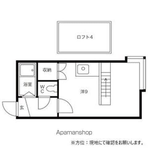 AMS平岸512(ワンルーム/3階)の間取り写真