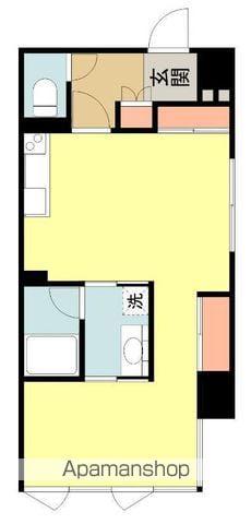 ASUKA本通(ワンルーム/7階)の間取り写真