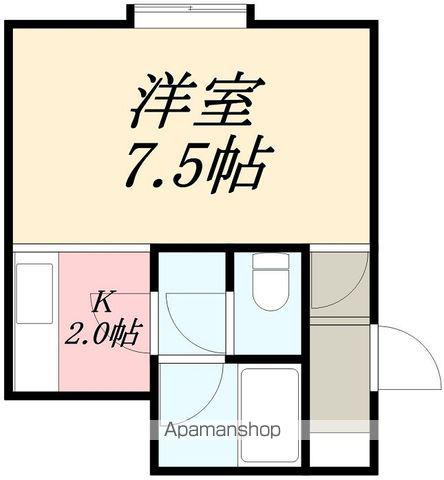 RSトミオカ(1K/2階)の間取り写真