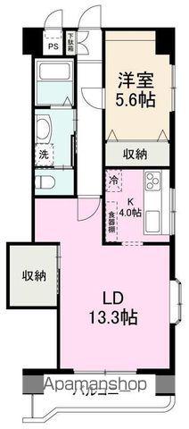 ESPERANZAⅡ(1LDK/2階)の間取り写真