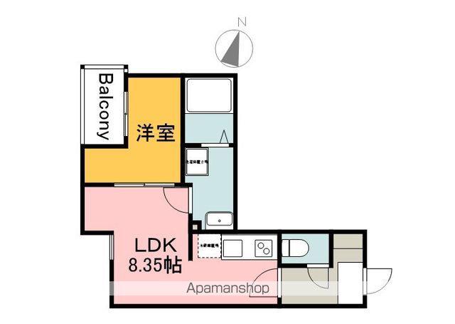 セブンプロート草津南(1LDK/2階)の間取り写真