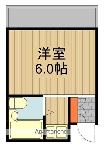 ボヌール大日A棟・B棟(ワンルーム/4階)の間取り写真