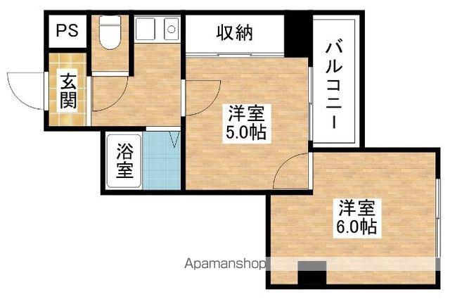 新大阪パート2(2K/2階)の間取り写真