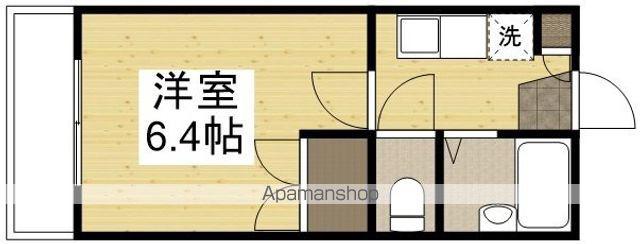 アルフィーネ十日市D棟(1K/1階)の間取り写真