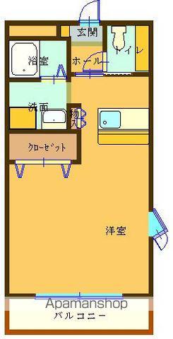 プレミール6番館(ワンルーム/3階)の間取り写真
