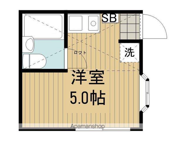 サントノーレ阿佐ヶ谷(ワンルーム/1階)の間取り写真