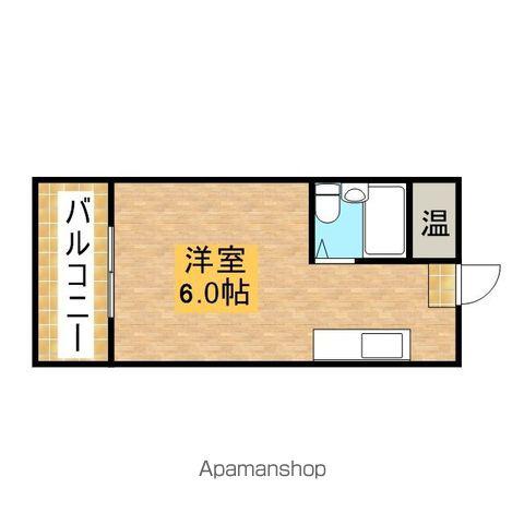 ファミール天神(ワンルーム/5階)の間取り写真