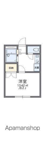 レオパレスサンライト壱番館(1K/2階)の間取り写真