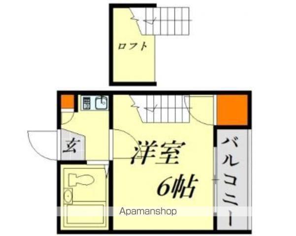 SAKURAレジデンス(1K/2階)の間取り写真