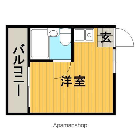 相模大野ビル(ワンルーム/4階)の間取り写真