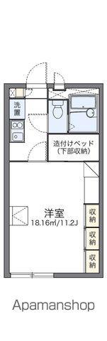レオパレス海幸Ⅱ(1K/1階)の間取り写真