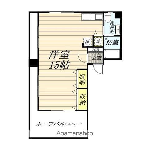 ワコー京浜ビル(ワンルーム/5階)の間取り写真