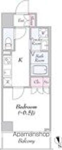 ロイジェント新高島平(1K/3階)の間取り写真