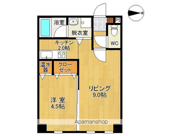 クラッシー表参道倶楽部(1LDK/4階)の間取り写真