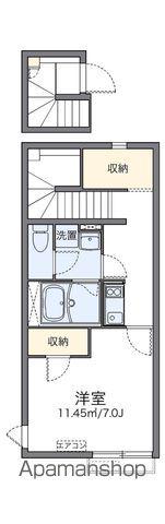 レオネクストミーヤ前野(1K/2階)の間取り写真