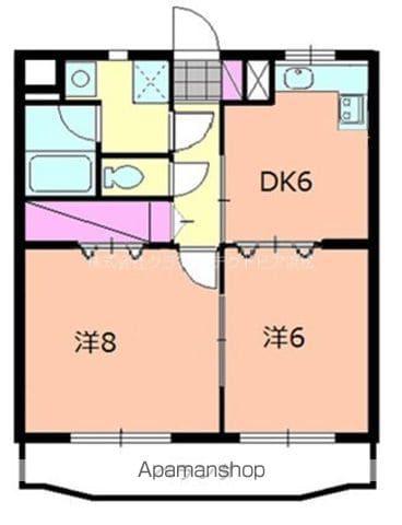 RAFFINE泉(1LDK/1階)の間取り写真