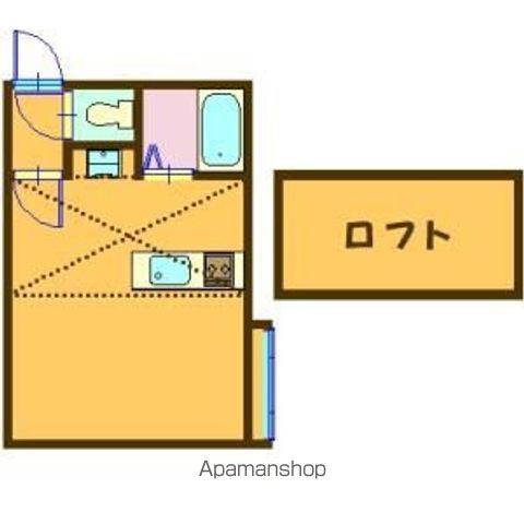 ベルトピア札幌Ⅱ(ワンルーム/2階)の間取り写真