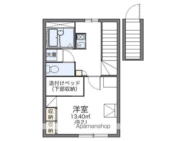レオパレスニューロード(1K/2階)の間取り写真