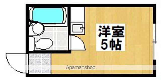 PANSHON CLEAR(ワンルーム/1階)の間取り写真