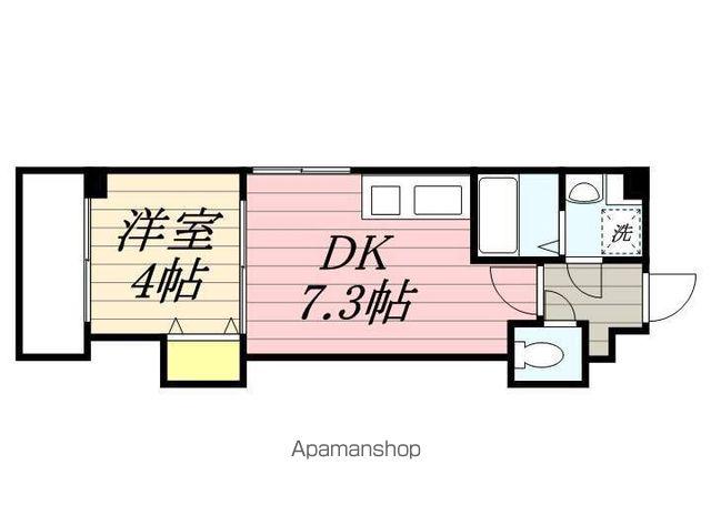グランフェリオ本町(1DK/5階)の間取り写真