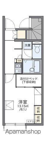 レオパレススピカ(1K/1階)の間取り写真