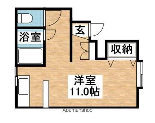 グレイス宇美(ワンルーム/2階)の間取り写真