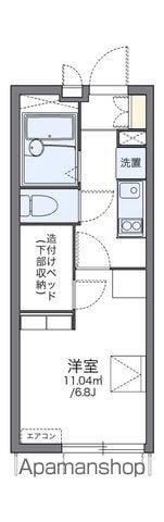 レオパレスKOEMONⅠ(1K/1階)の間取り写真