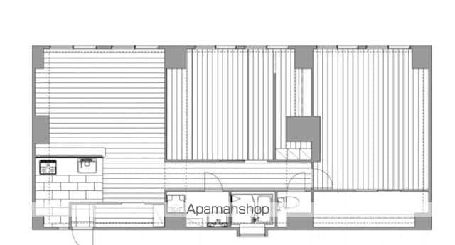 さくらビル(2LDK/3階)の間取り写真