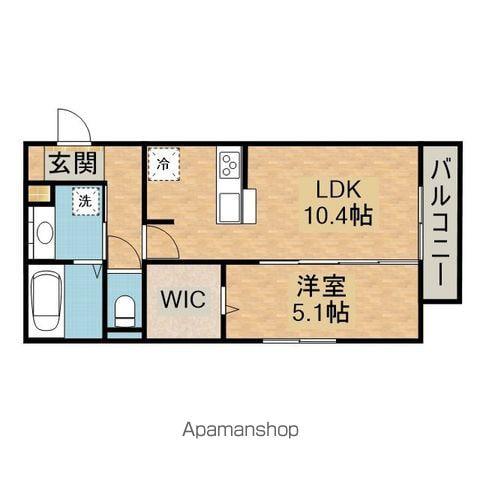パミドール和(1LDK/1階)の間取り写真