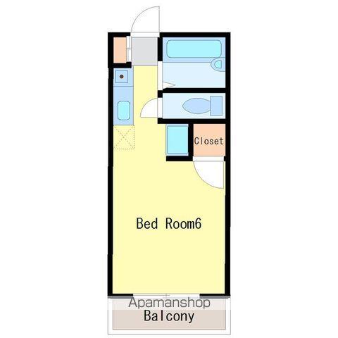 ウインズIZUMICHO(ワンルーム/1階)の間取り写真