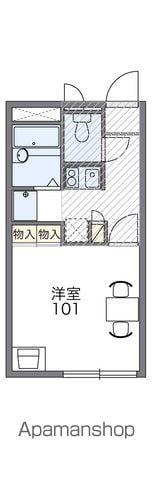 レオパレス槇(1K/2階)の間取り写真