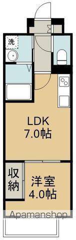 シェルグランデ六丁目(1LDK/11階)の間取り写真