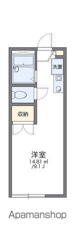 レオパレス中野(1K/2階)の間取り写真