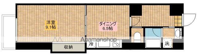 ヴィアーレ勾当台Ⅰ(1DK/5階)の間取り写真