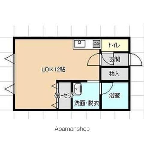 ジュンプラザ弐番館(1K/3階)の間取り写真
